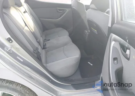 2011 Hyundai Elantra Gls (Ulsan Plant) from USA, damaged, VIN KMHDH4AE1BU106086